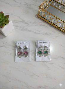 Ethnic Drop Earrings
