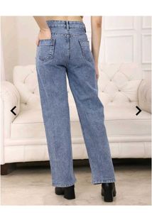 Shein Star Patch straight fit Jeans