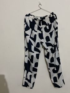 Patterned Casual Pants
