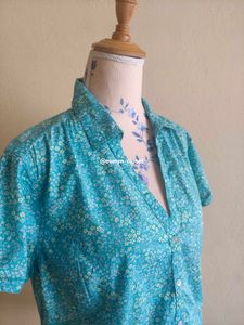 Floral Print Short Sleeve Shirt