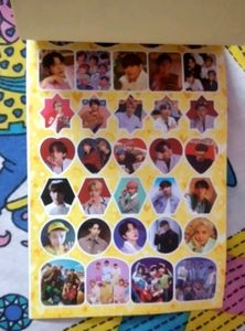 BTS STICKER BOOK
