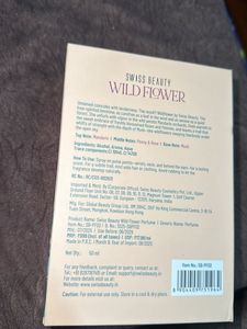 Swiss Beauty Wild Flower Perfume