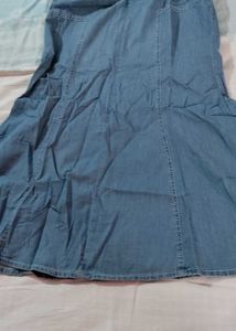 Denim Dress One Piece
