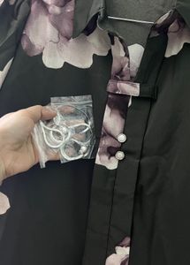 Floral Print Maxi Shirt Dress