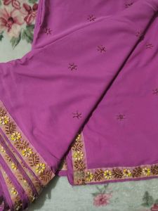 🔥 Sale 🔥 Elegant magenta Saree