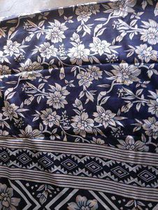 Navy Blue 💙 Art Silk Saree