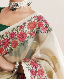 Tissue Organza Saree