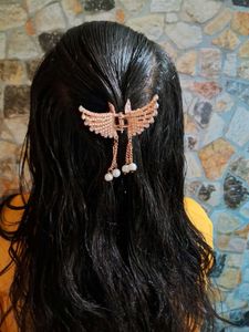 Butterfly Pearl Hairclip