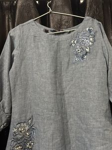 Embroidered Layered Kurta