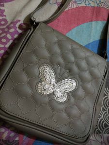Cute Grey Sling Bag