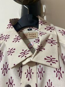 Handloom Printed Shirt