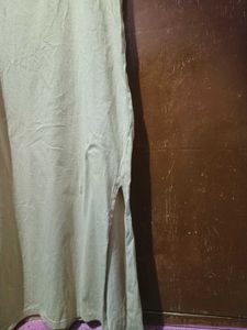 Comfy Tank Dress Set(white and beige)