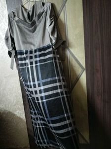 Stylish Plaid Dress