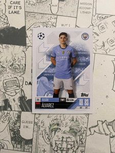 JULIAN ALVAREZ Match Attax Base Card
