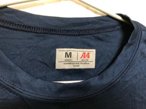 A4 Blue Long Sleeve T Shirt
