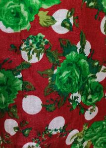 💚❤️NEW Floral Kurti With Green Lace 💚