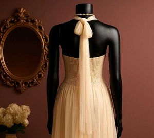 Sale Elegant Off-white Tulle Gown