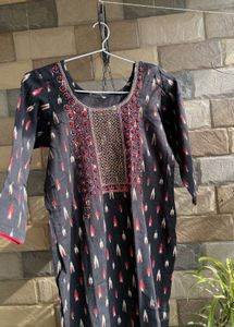 Black &amp; Red Partywear Suit