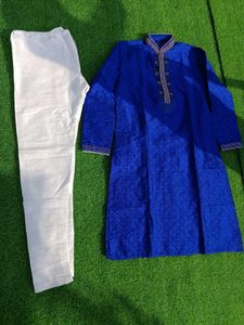 Royal Blue Kurta I have to wear it only once.