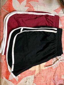 Red Nd Black Shorts