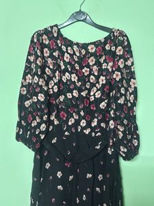 Floral Print Maxi Dress