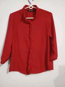 Red Shirt Top