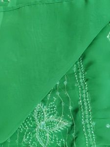 SAREE GREEN DAILY WEAR