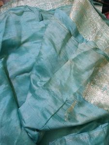Banarasi Teal Saree( 40yr Old)
