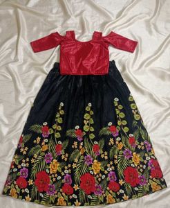 Floral Lehenga Choli Set