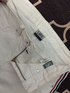 White life denim