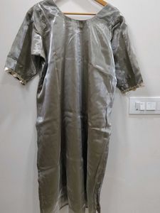 NEW Tissue Silk KURTA AND DUPATTA SET. XXXL