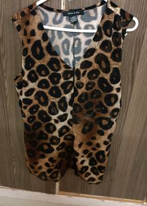 Animal Printed Top