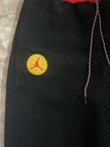 Jordan Black &amp; Red Sweatpants