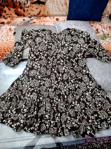 Floral Print Tunic Top