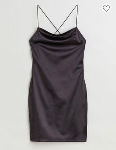 H&amp;M Open-backed bodycon dress