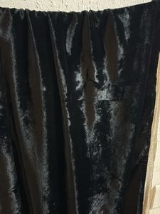 Elegant Black Velvet Dupatta Cum Stole