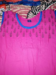 Kurti New Pink