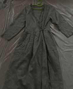 Wrap Around Midi Dress