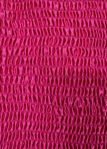 Magenta One-Shoulder Top