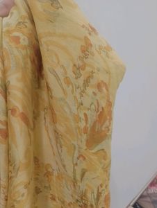 Light Yallow Saree