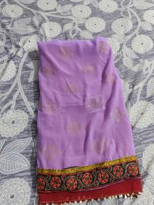 Purple And Maroon Saree✨✨✨🤍🤍🤍⭐⭐