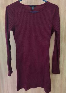 Mango Ribbed Knit Mini Dress 👗✨