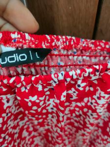 Red Floral Mini Dress❤️