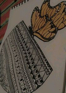 Butterfly Mandala Art
