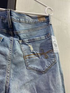 Levi’s distressed mom fit jeans