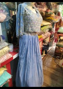 Neck Design Lehnga