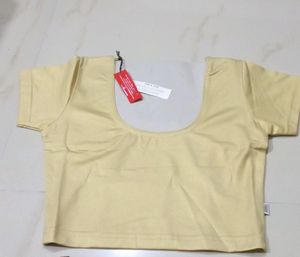 Golden Shimmer Ready Made Blouse