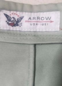 Green sea colour Arrow Denim pant