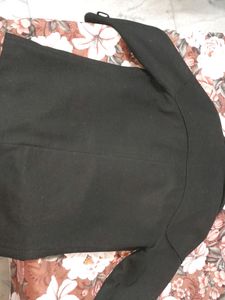 Woolen Black Coat