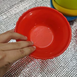 Set Of Colourful Bowls